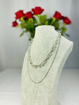 U Chain Two Layers Necklace